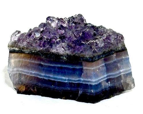Amethyst crystal cluster deep - crystal,