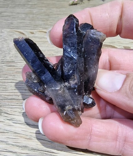 Smoky quartz crystal raw - smoky,