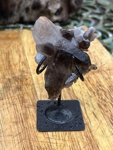 Smoky quartz cluster top - smoky,