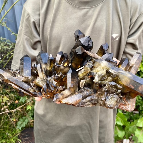 14lb large natural smoky - 9.14lb,