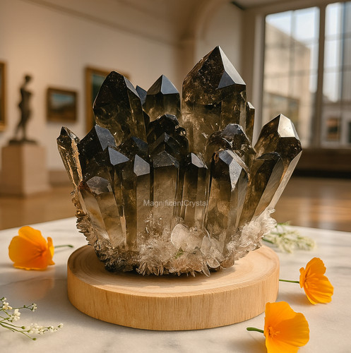 Find rare smoky quartz crystal - rare,