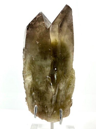 Natural smoky citrine quartz - smoky,