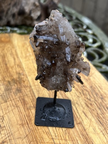 Smoky quartz cluster top - smoky,