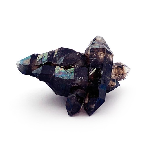 Smoky quartz cluster - smoky,