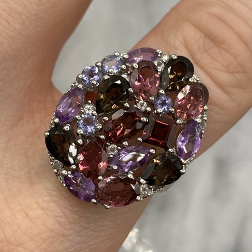 925 sterling silver garnet - 925,