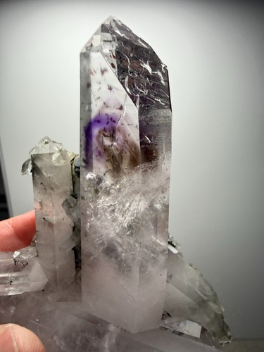 Rare smoky amethyst and - ,