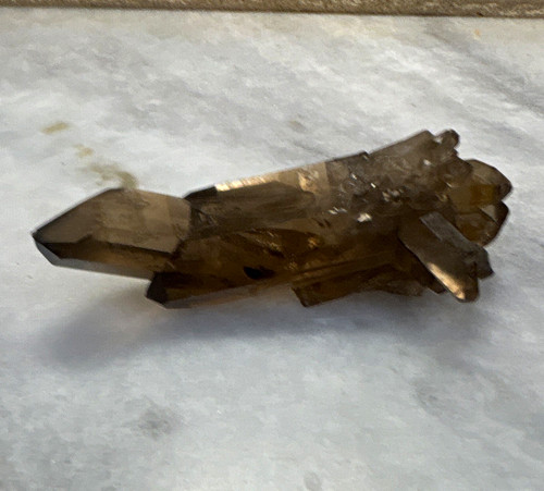 Smoky quartz crystal cluster - smoky,