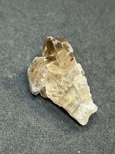 Smoky quartz cluster - quartz,