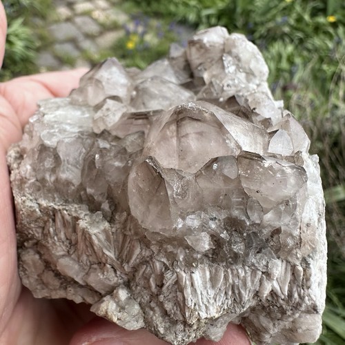 Smoky quartz phantom crystal - smoky,