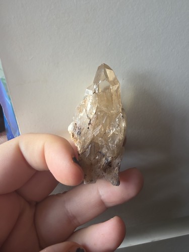 Natural quartz crystal cluster - quartz,