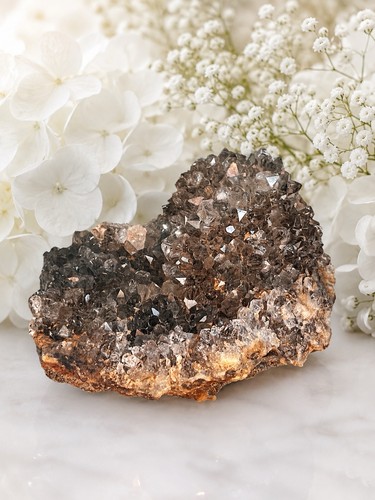 Gorgeous sparkly smoky quartz - gorgeous,