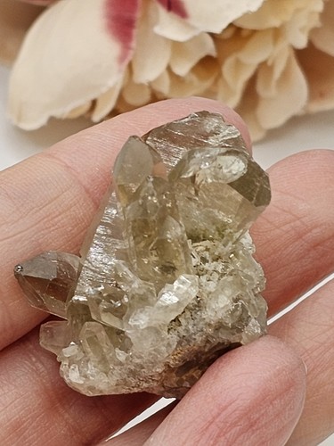 Mini smokey quartz cluster - mini,