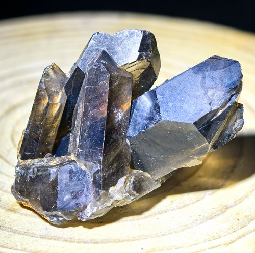 Natural smoky quartz crystal - natural,