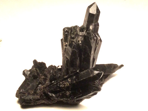 Natural smoky black quartz - smoky,