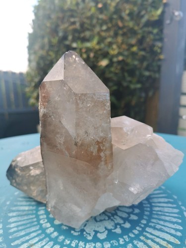 Large smoky quartz - large, cluster.